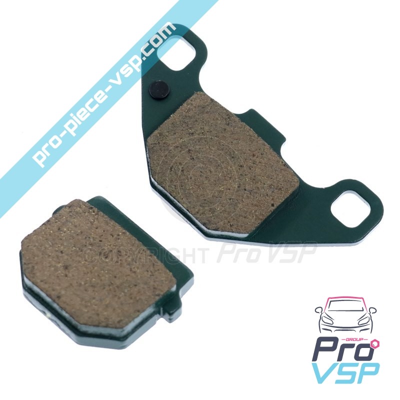 Rear brake pads