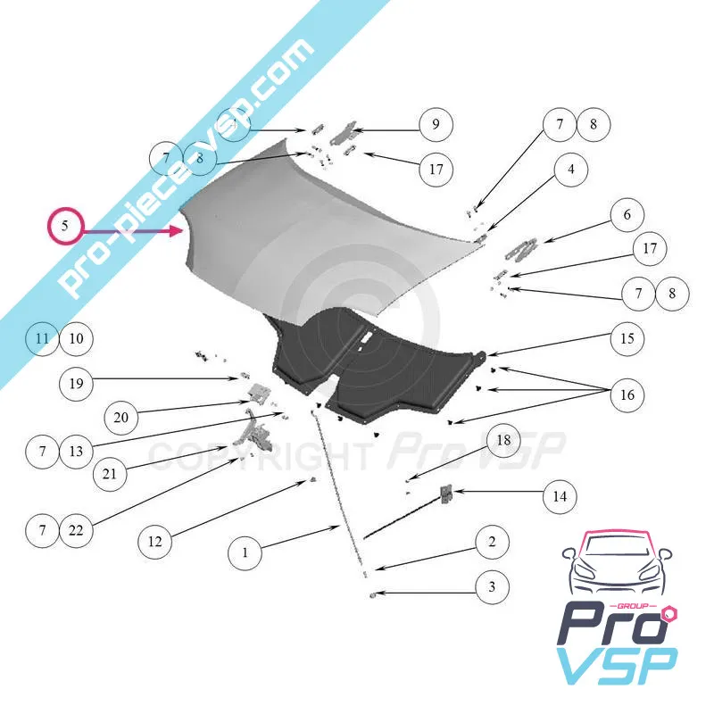 Capot pour ligier nova