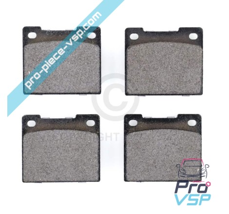 Front brake pads