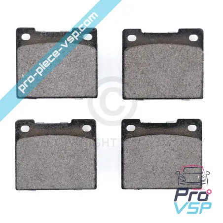 Pastilhas de freio dianteiras para JDM Simpa x5