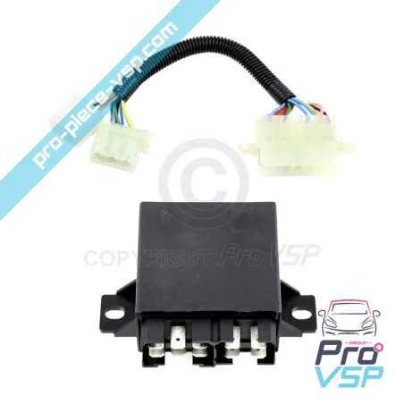 Boitier électronique pour jdm titane albizia abaca