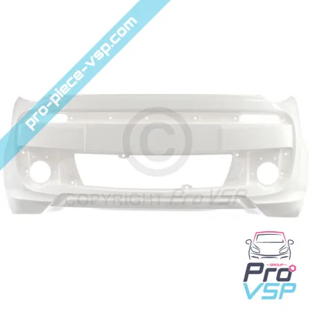 Pare choc avant blanc origine pour Microcar Dué