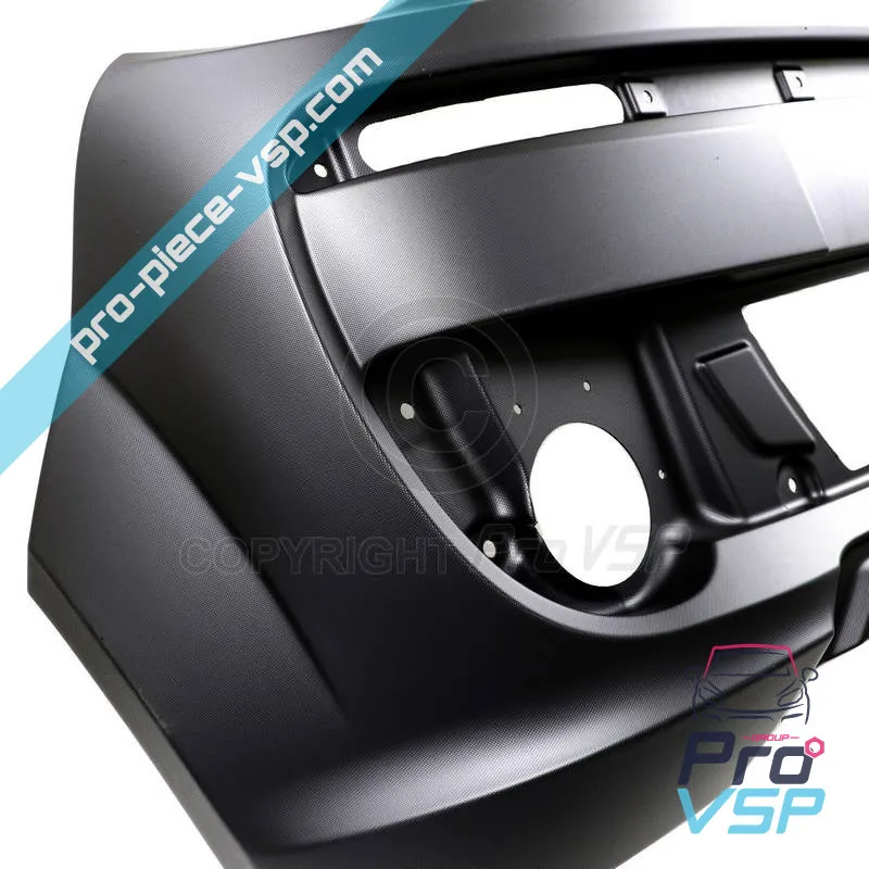 Paraurti anteriore nero a grana per Microcar Dué