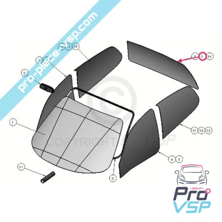 Taka-ikkuna Sopeutuu Ligier Microcar Dué