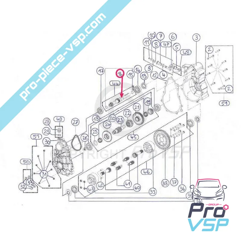 Árvore de entrada de caixa