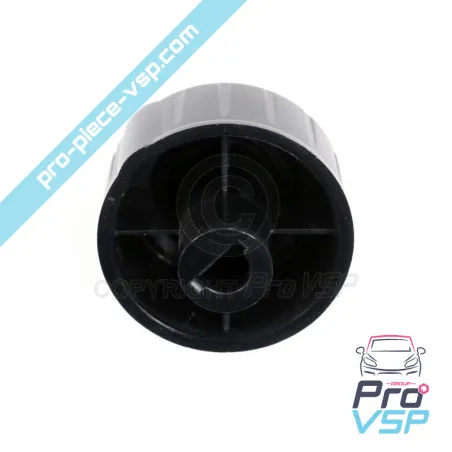 Central ventilation button origin for Aixam