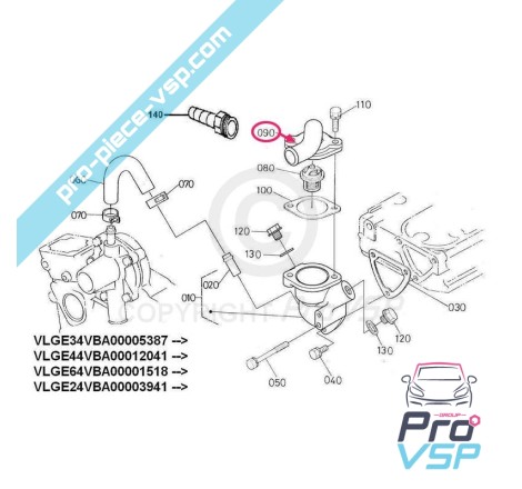 Thermostat Abdeckung