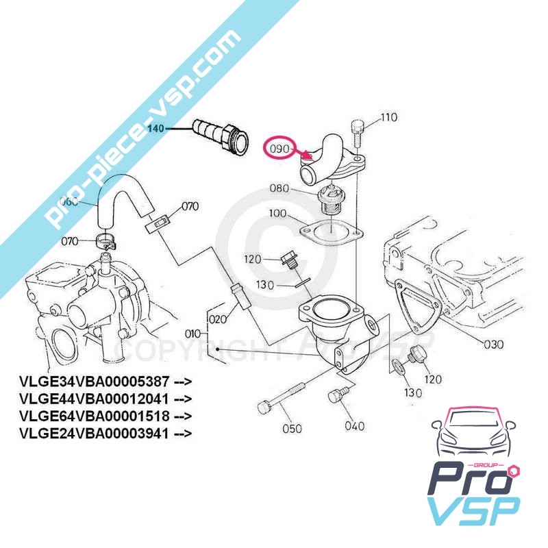 Thermostat Abdeckung