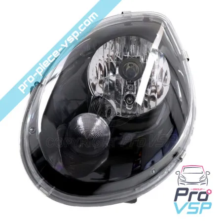 Left headlight (black background) for Chatenet