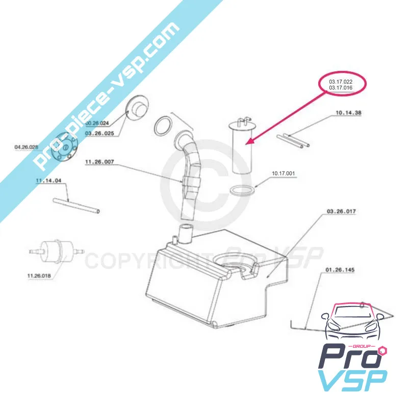Calibro di carburante per chatenet ch26 ch28 ch30 ch32 ch33 sporteevo