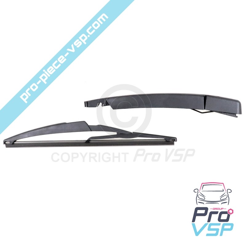 Rear wiper arm