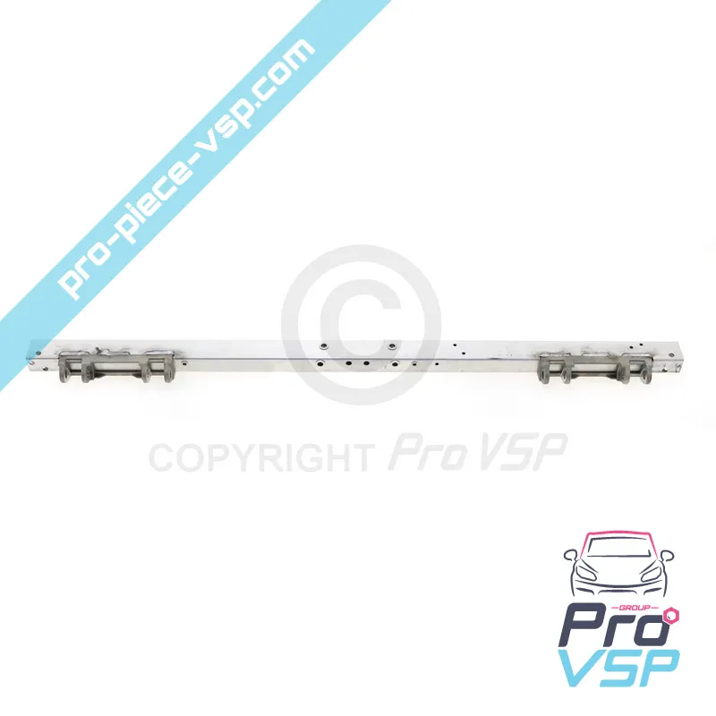 Crossing axle support for Microcar