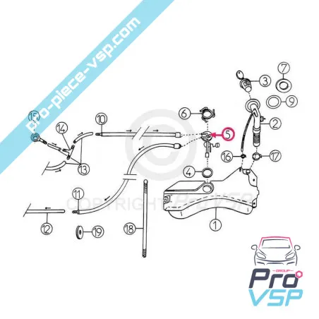 Jauge à carburant pour Aixam 400 500 400evo 400.4 500.4 500.5