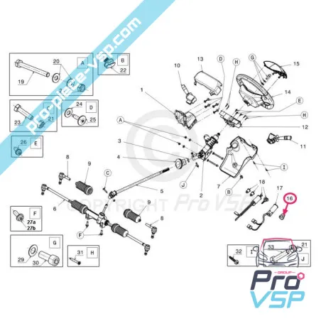 Remote control box Origin for Ligier
