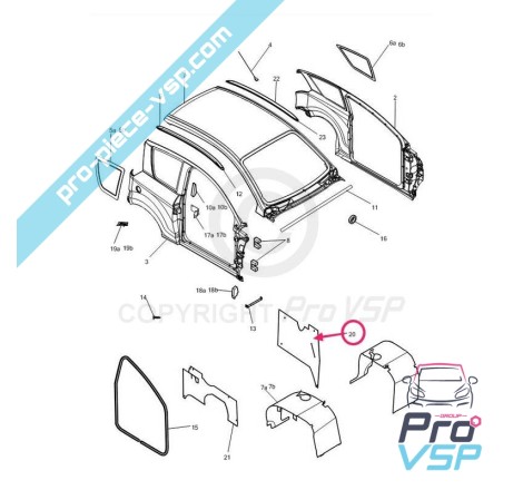 Right rear muder