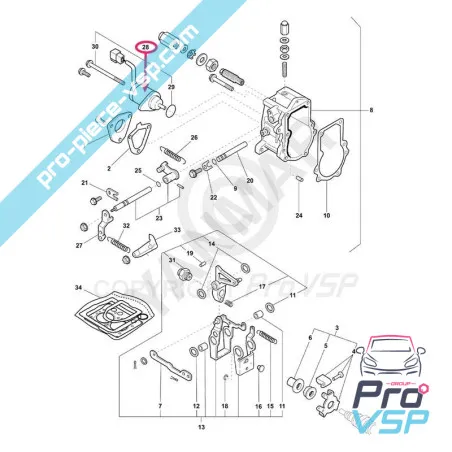 Oprirea motorului adaptabil pentru motor yanmar