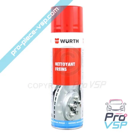 Nettoyant frein pour voiture sans permis