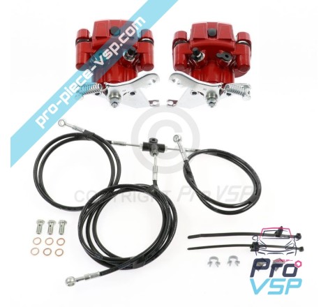 Kit de calibrador de freno trasero