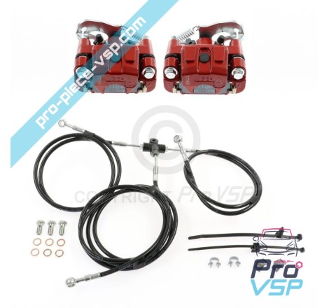 Kit de calibrador de freno trasero