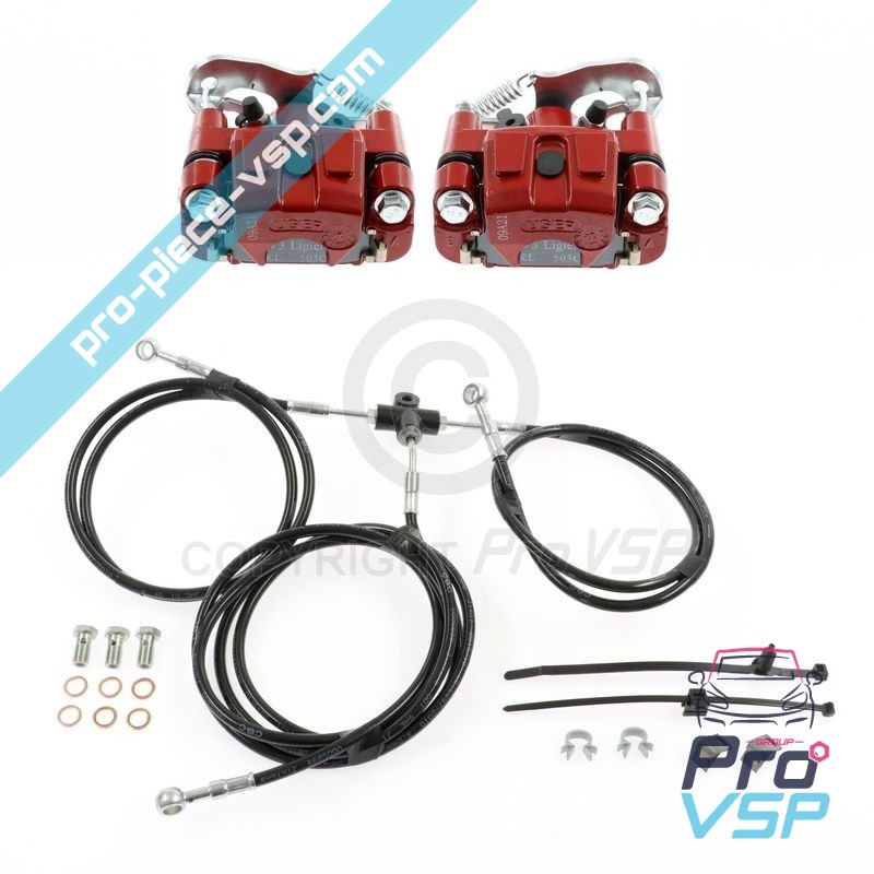 Kit de calibrador de freno trasero