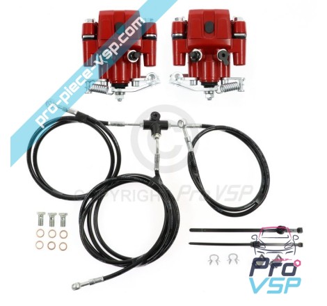 Kit de calibrador de freno trasero
