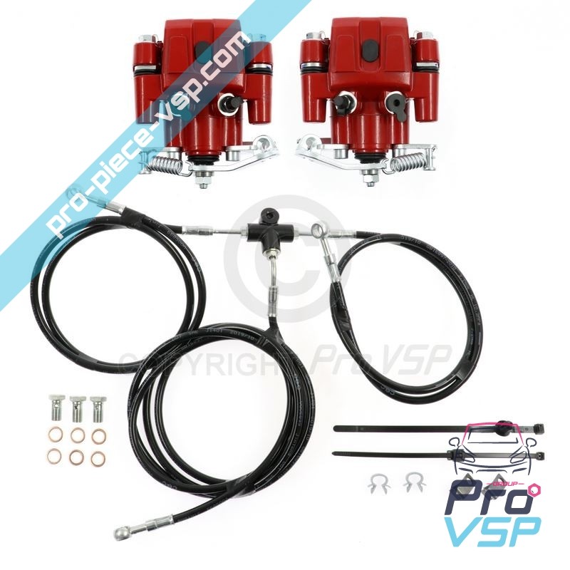 Kit de calibrador de freno trasero