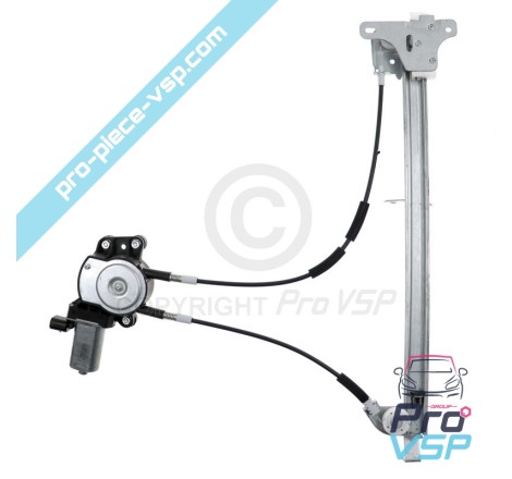 Left electric window regulator