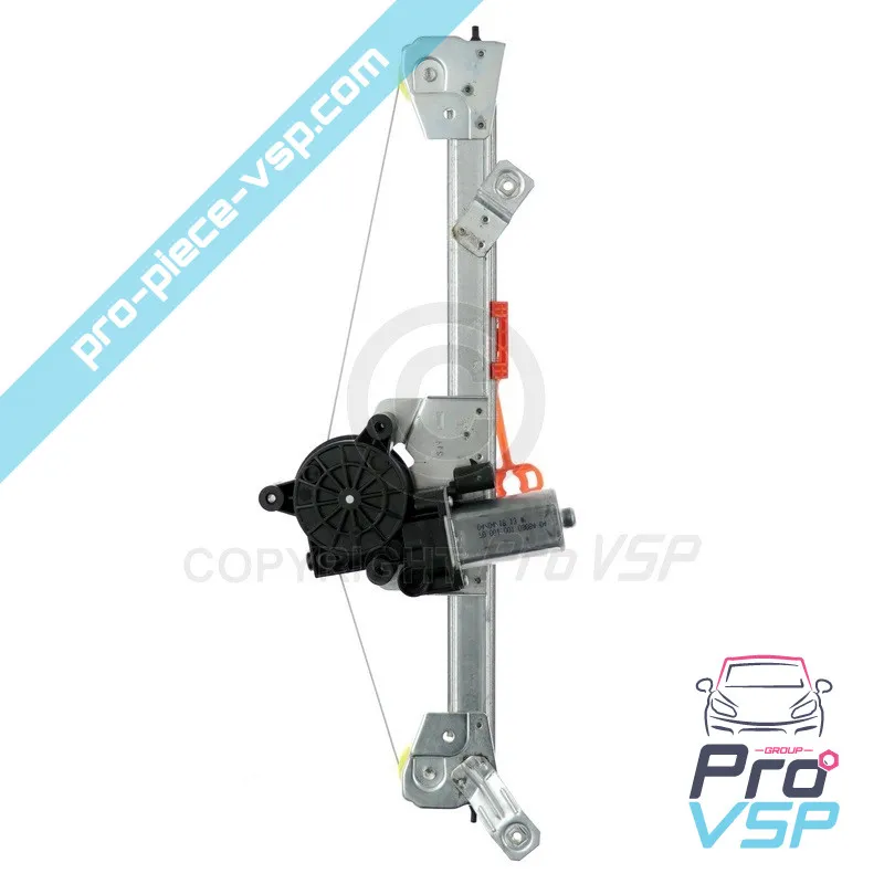 Right electric glass lift for Bellier B8