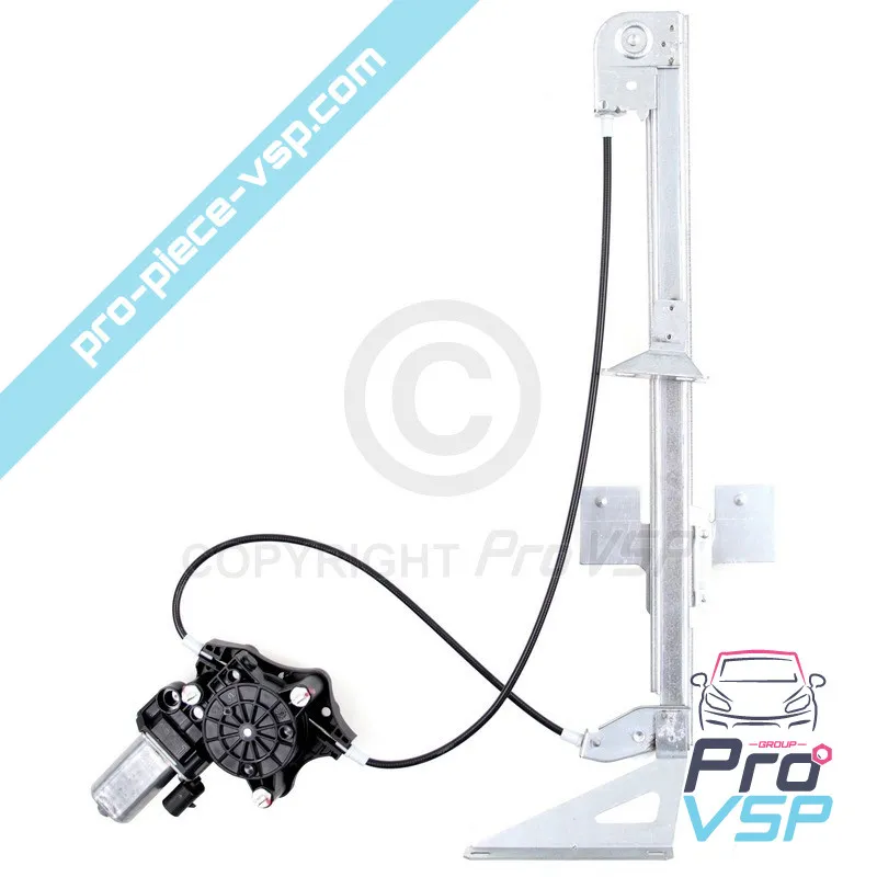 Lève vitre électrique droit pour Microcar Mgo 3 , 4 , 5 et 6