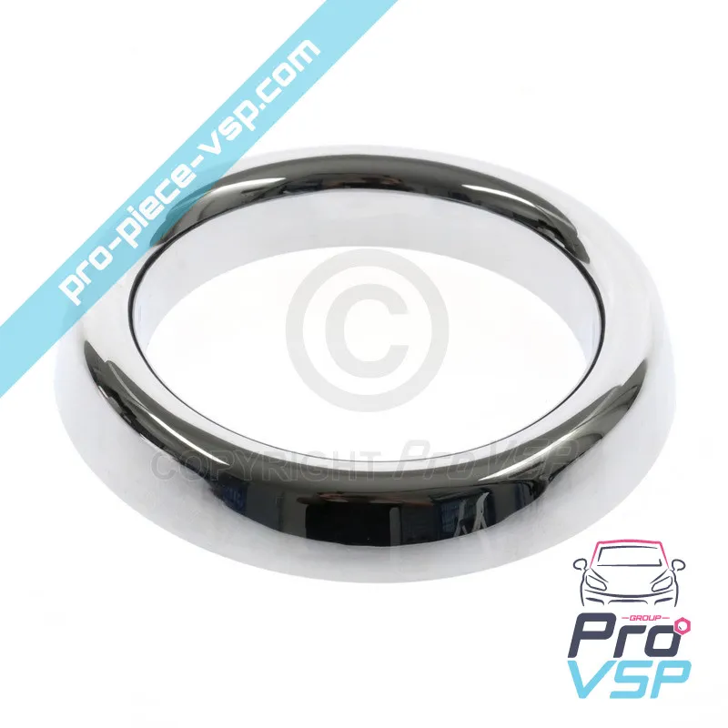 Chrome exhaust tip for Aixam Coupé , GTO and Crossover (range Impulsion )