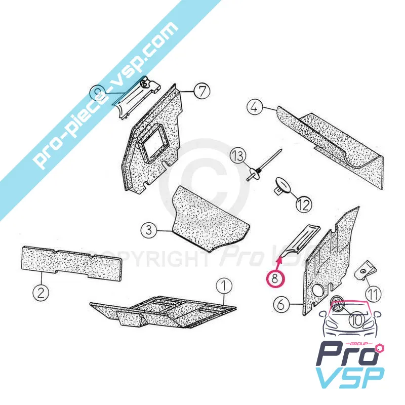 Play a front left front origin for Aixam 500.4 500.5