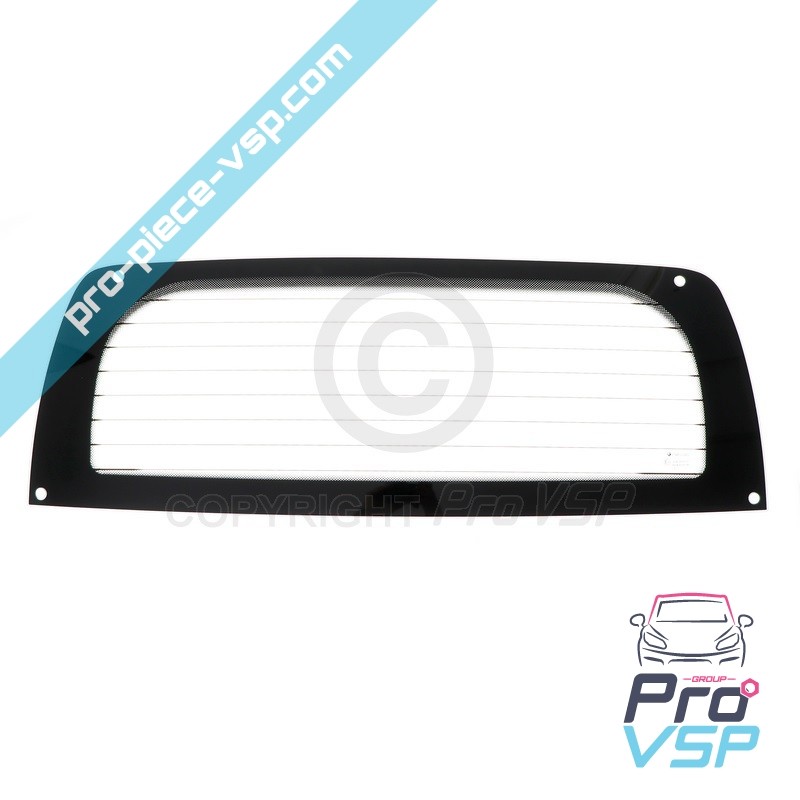 Defrosting rear bezel
