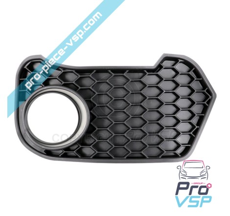 Right grid of front bumper