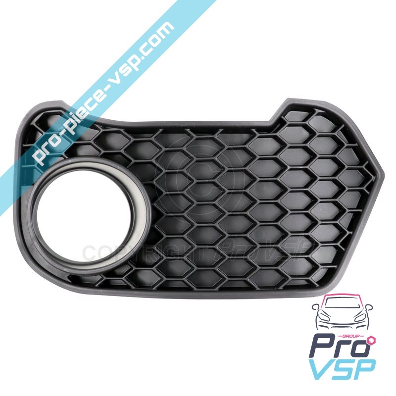 Right grid of front bumper