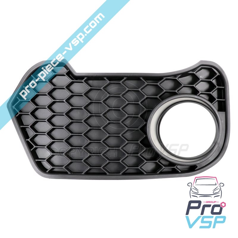 Left grid of front bumper