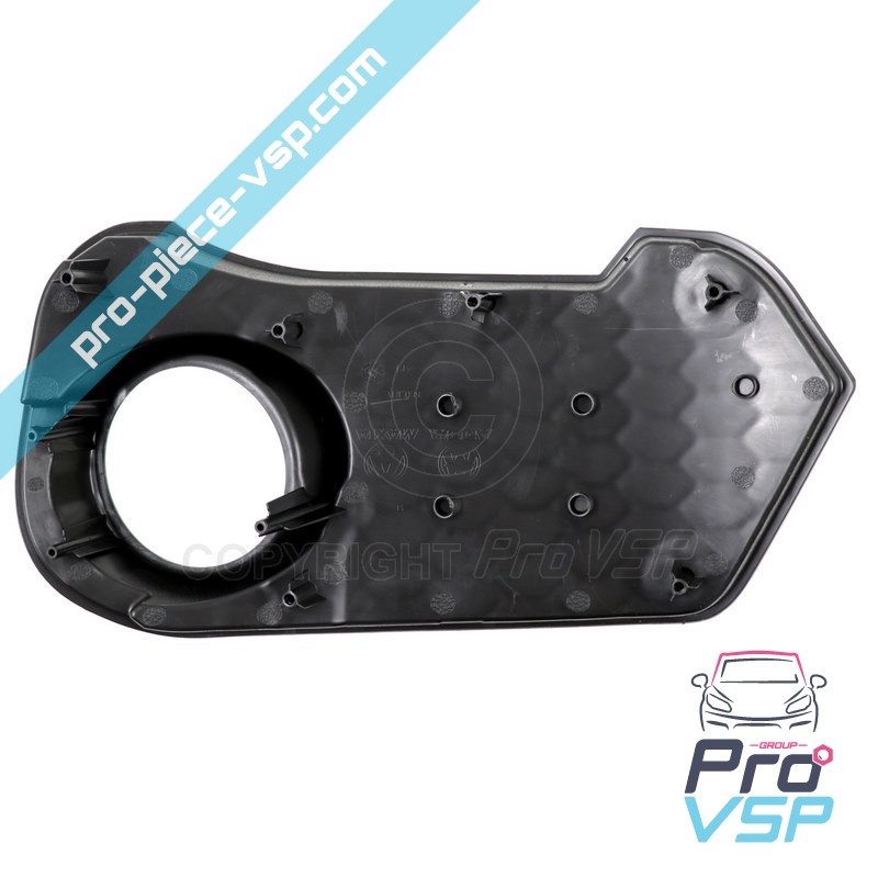 Left grid of front bumper