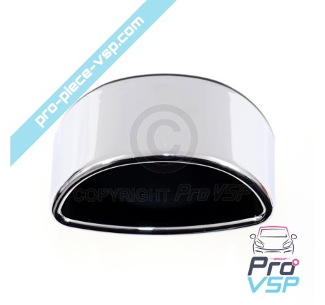 Saída de escape cromado para ligier ixo js50