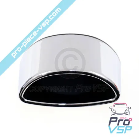 Esci da scarico Chrome per Ligier ixo js50