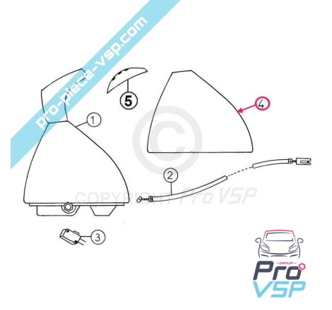 Speed lever bellows