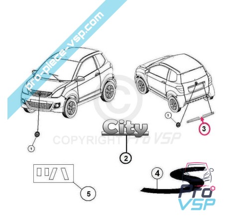 Chrome tailgate strip