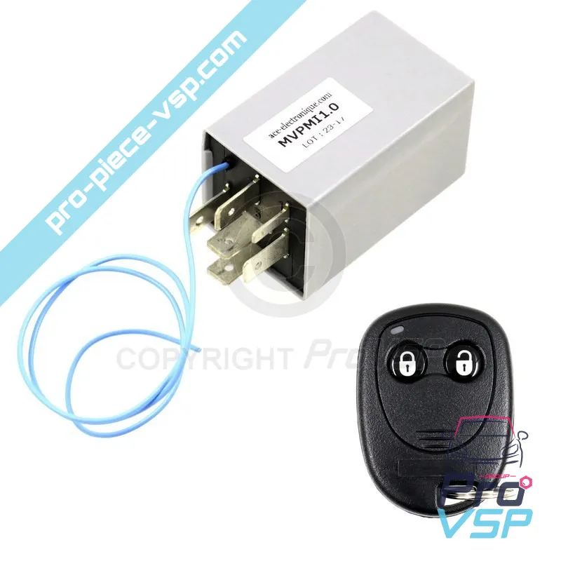 Conjunto de controle remoto + caso receptor de microcar mc1 e mc2