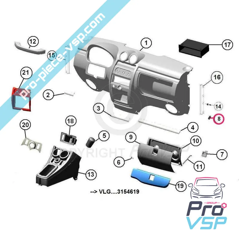 Glove lock spring spring for aixam city city s roadline crossline scouty crossover gto coupé