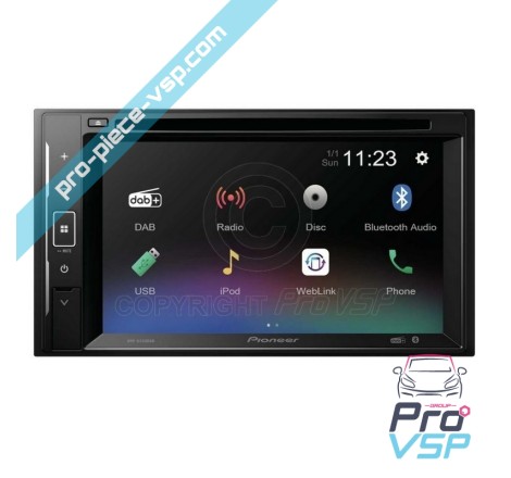 Multimedia car radio