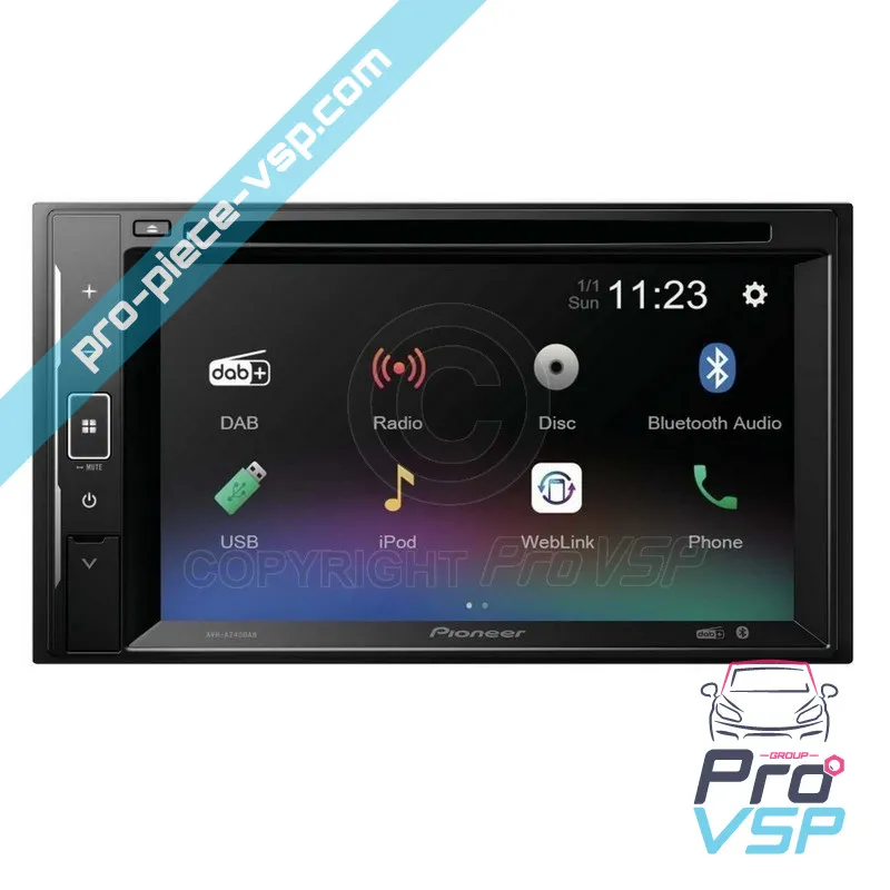 Autoradio multimédia origine pour Chatenet