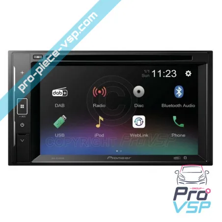 Originea radioului auto multimedia pentru Chatenet