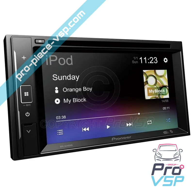 Multimedia car radio origin for Chatenet