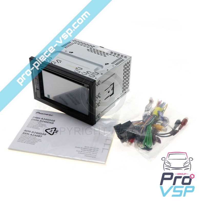 Multimedia car radio
