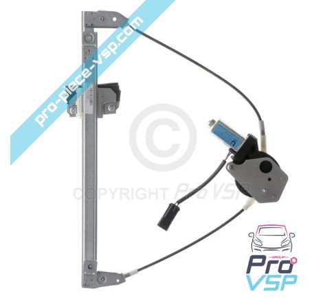 Left electric window regulator