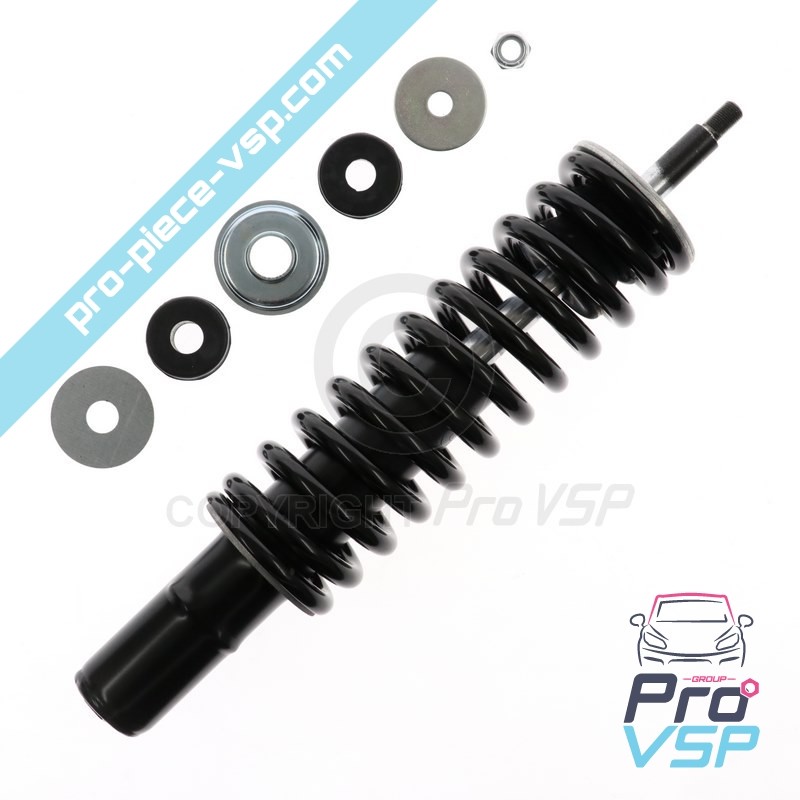 Front straight shock absorber