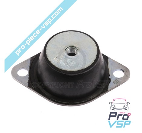 Silent rear motor block